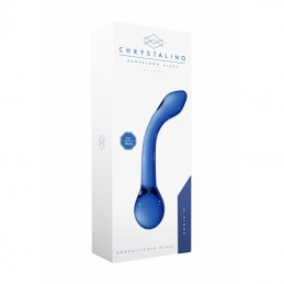 Buy CHRYSTALINO - G-RIDER BLUE GLASS DILDO with the best price