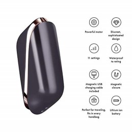 SATISFYER - PRO TRAVELER - COMPACT AIR PULSE STIMULATOR