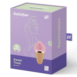 SATISFYER - SWEET TREAT SPINNATOR ROOSA