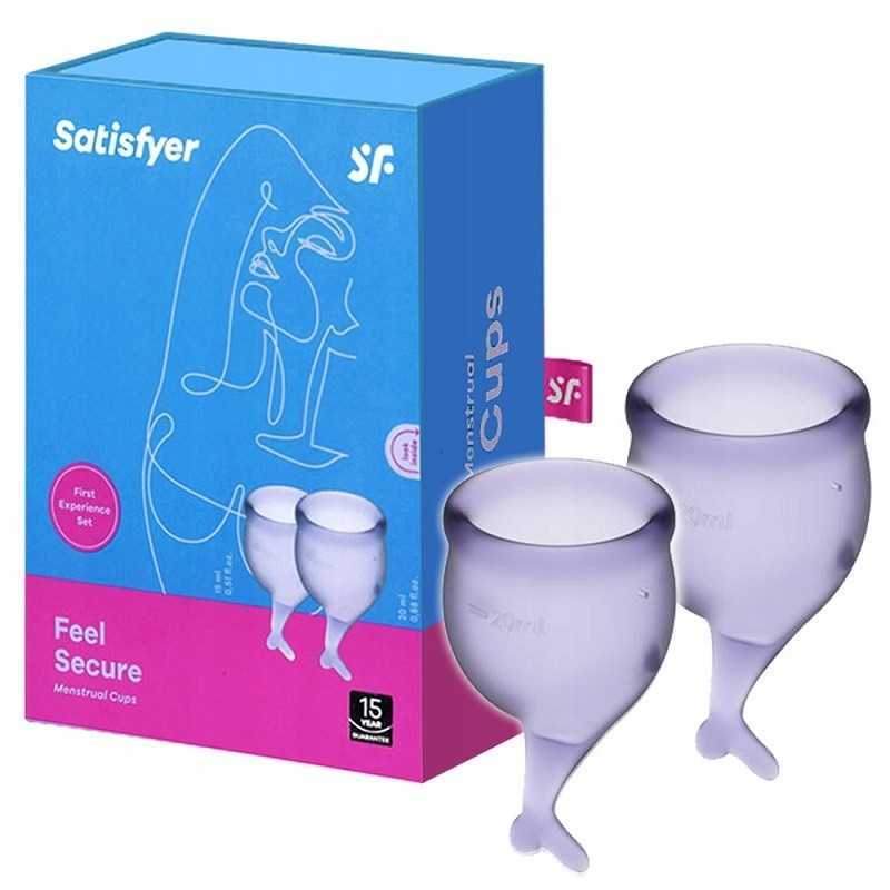 Buy SATISFYER - FEEL SECURE MENSTRUAL CUP SET with the best price