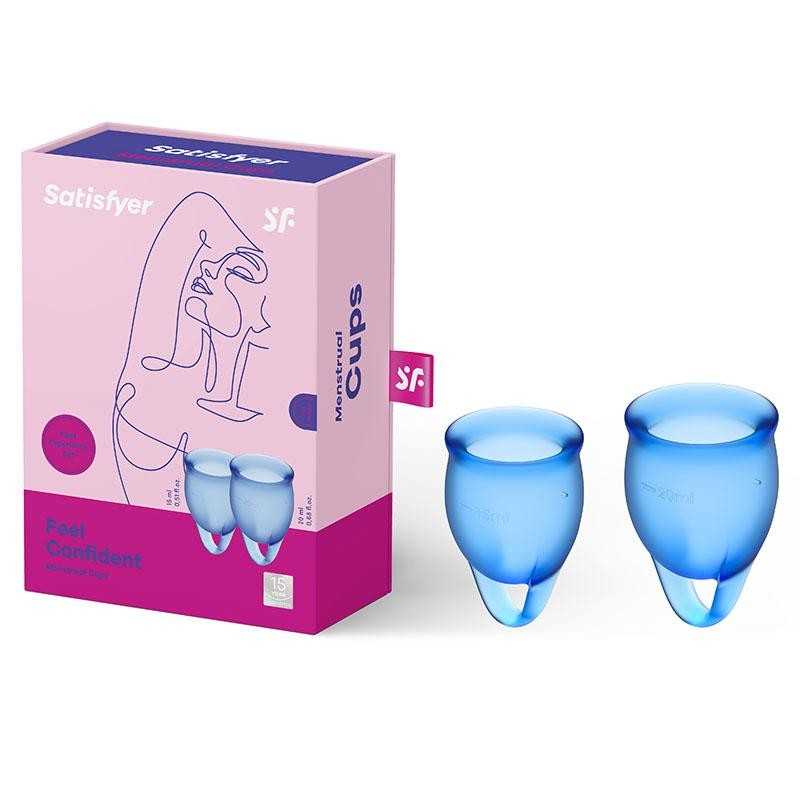 Buy SATISFYER - FEEL CONFIDENT MENSTRUAL CUP SET with the best price