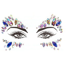 Dazzling Eye Sparkle Bling Sticker - Kleebitavad Näokaunistused