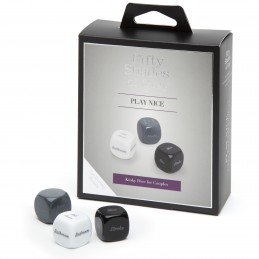 Buy FIFTY SHADES OF GREY - KINKY PLAY NICE ROLE PLAY DICE with the best price