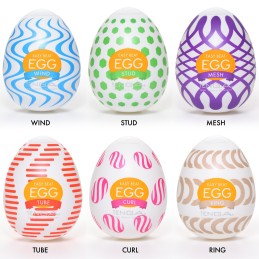 TENGA - EGG WONDER НАБОР 6ШТ