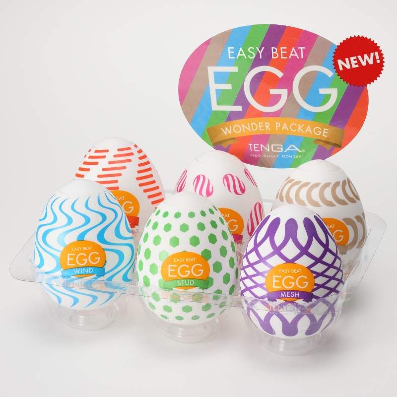 Tenga - Egg Wonder 6 Erinevat Mõnumuna Karbis