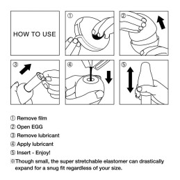 Tenga - Egg Mõnumunad Standard 6 tk