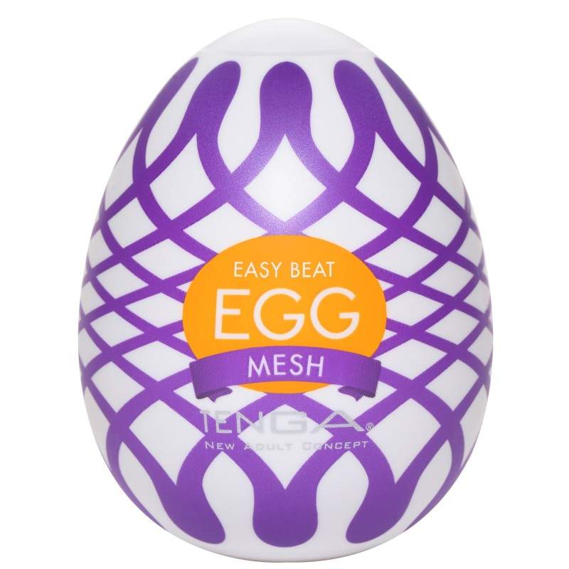 Tenga - Egg Wonder Mesh Мастурбатор-яйцо