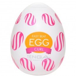 Tenga - Egg Wonder Curl Мастурбатор-яйцо|МАСТУРБАТОРЫ