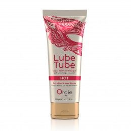 Orgie - Lube Tube Hot 150 ml Warming Effect Waterbased Lubricant|LUBRICANT