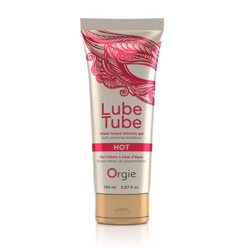 Orgie - Lube Tube Hot 150 ml Warming Effect Waterbased Lubricant