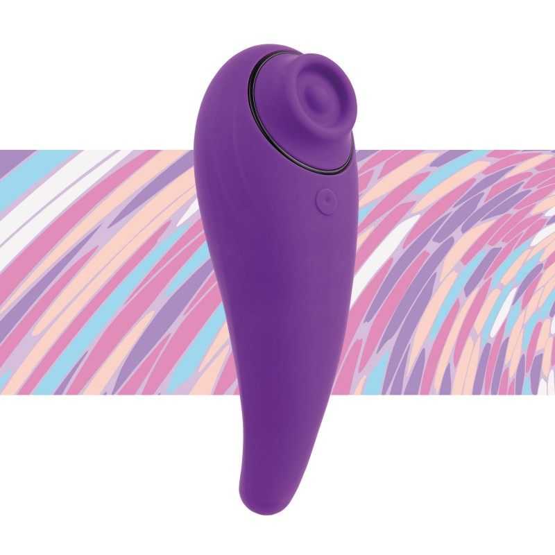 FeelzToys - FemmeGasm Tapping & Tickling Vibrator Purple|VIBRAATORID