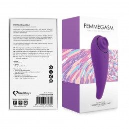 FeelzToys - FemmeGasm Tapping & Tickling Vibrator Purple|VIBRATORS