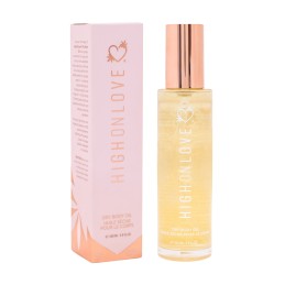 HighOnLove - Kehaõli Kuivale Nahale 100 ml Cbd