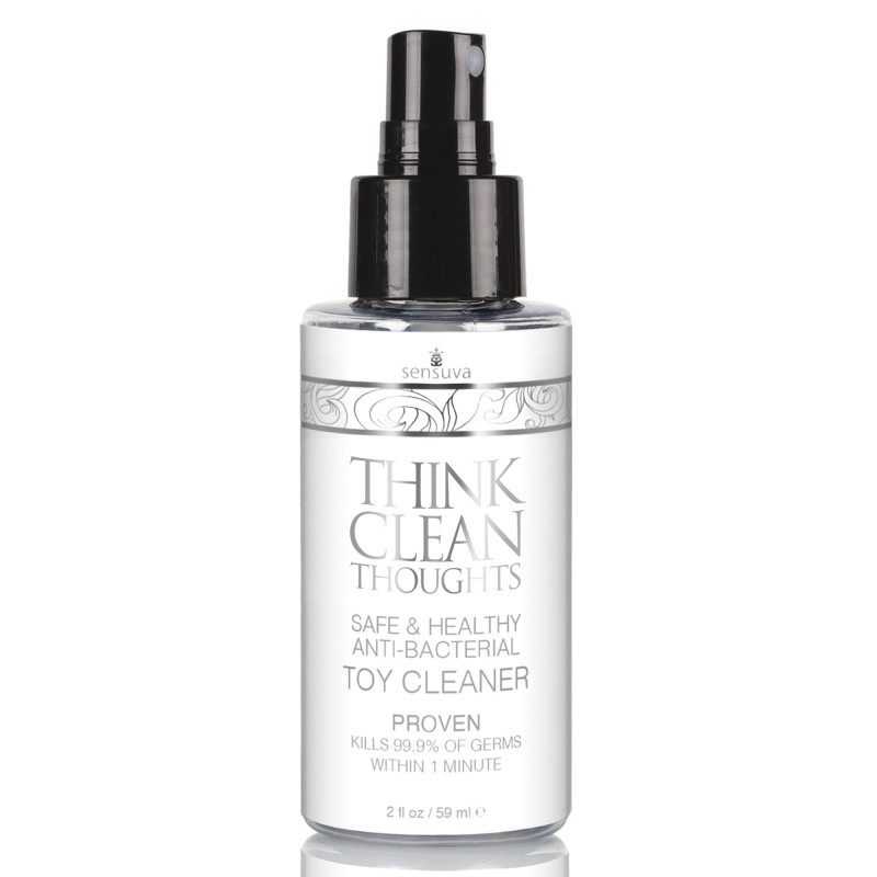 Sensuva - Think Clean Thoughts Anti Bacterial Toy Cleaner 59 ml|EROS APTEEK