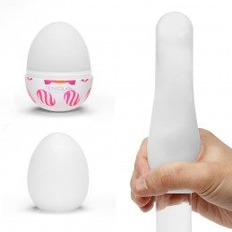 Tenga - Egg Wonder Curl Мастурбатор-яйцо|МАСТУРБАТОРЫ