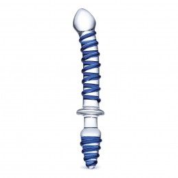 Buy Glas - Mr. Swirly Double Ended Glass Dildo & Butt Plug with the best price
