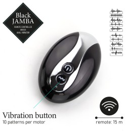 FeelzToys - Black Jamba Анальный Вибратор Унисекс