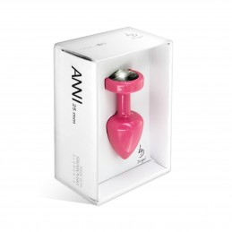 Buy DIOGOL - ANNI BUTT PLUG ROUND 25 MM PINK & BLACK with the best price