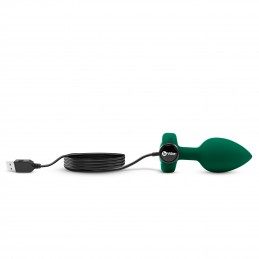 B-Vibe - Vibrating Jewel Plug M/L Emerald|ANAAL LELUD