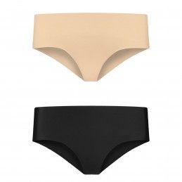 Buy Bye Bra - Invisible Hipster (Nude & Black 2-Pack) M with the best price