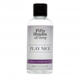 Fifty Shades of Grey - Play Nice Vanilla Massage Oil 90 ml|MASSAAŽ