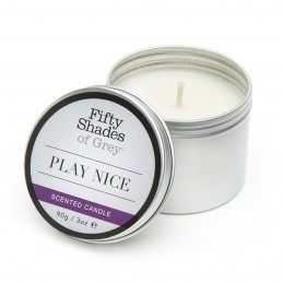 Fifty Shades of Grey - Play Nice Vanilla Candle 90 gram|MASSAAŽ