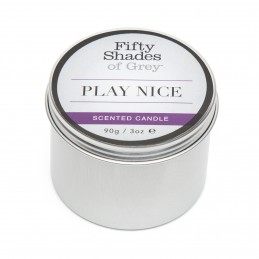 Fifty Shades of Grey - Play Nice Vanilla Candle 90 gram|MASSAAŽ