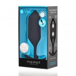 B-Vibe - Snug Plug 6 Black|ANAL PLAY