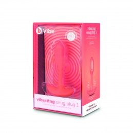 B-Vibe - Vibrating Snug Plug 1 (S) Orange|ANAL PLAY