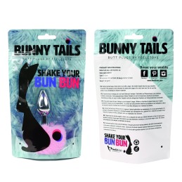 FeelzToys - Bunny Tails Butt Plug Pink