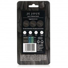Je Joue - Silicone C-Ring Maximum Stretch Black|COCK RINGS