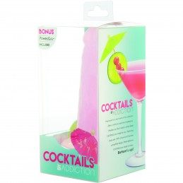 Addiction - Cocktails Dildo Purple Cosmo 14cm|ДИЛДО