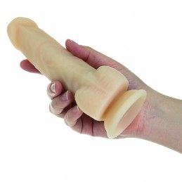 Buy Naked Addiction - Rotating & Vibrating Dong with Remote 19cm Vanilla with the best price