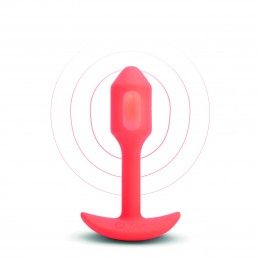 B-Vibe - Vibrating Snug Plug 1 (S) Orange|ANAAL LELUD