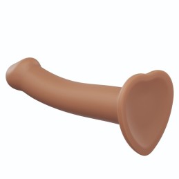 STRAP-ON-ME - SEMI-REALISTIC DUAL DENSITY PAINDUV DILDO KARAMELL