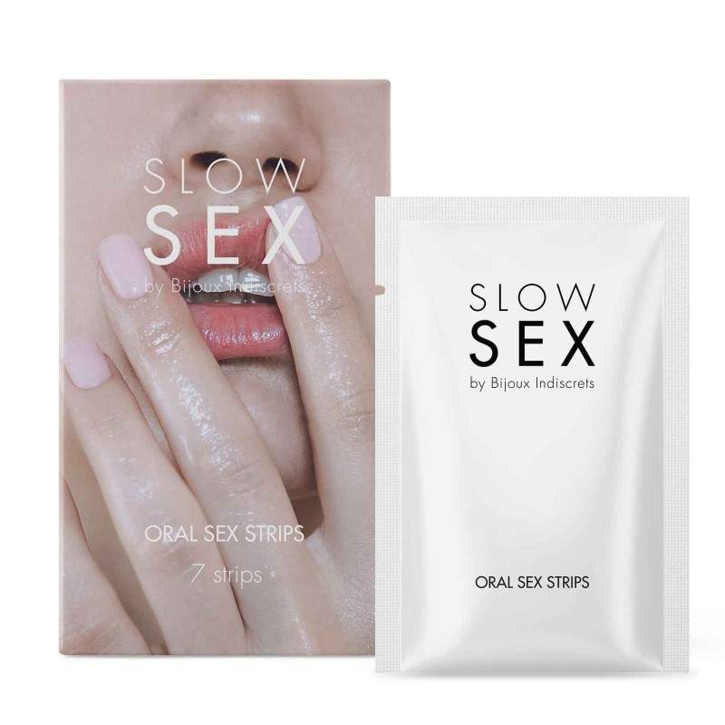 BIJOUX INDISCRETS - SLOW SEX полоски для орального секса