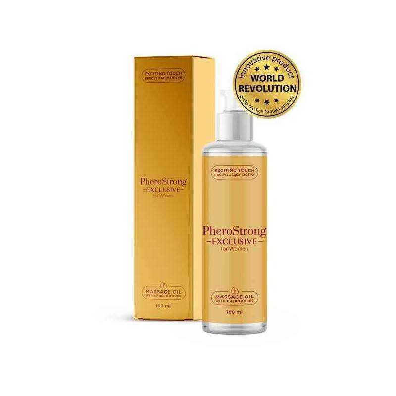 Buy PheroStrong Exclusive for Women Massage Oil With Pheromones 100ml with the best price