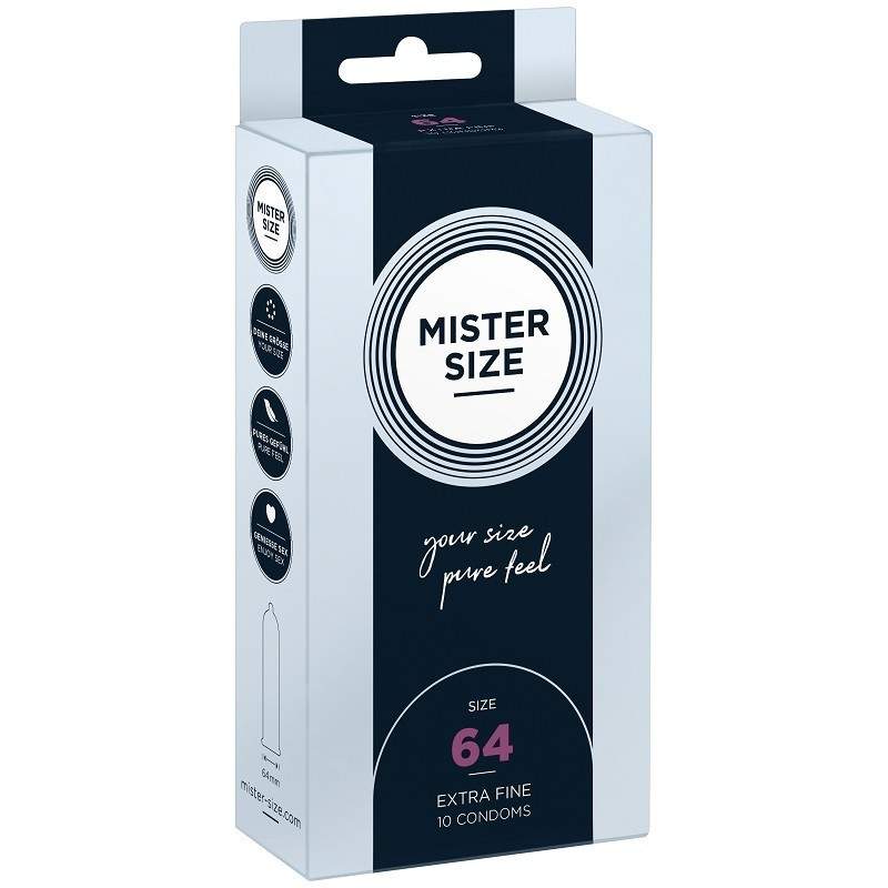 MISTER SIZE Condoms – Perfect Fit Ultra-Thin Protection