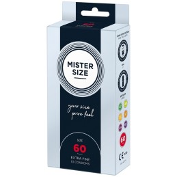 MISTER SIZE - KONDOOM VASTAVALT MÕÕDULE 10TK