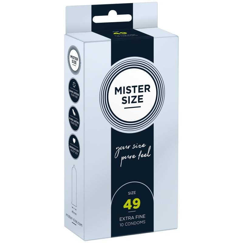 MISTER SIZE - CONDOMS 10 PIECES