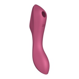 SATISFYER - CURVY TRINITY 3 ДВУСТОРОННИЙ ВАКУУМНЫЙ СТИМУЛЯТОР С ВИБРАТОРОМ