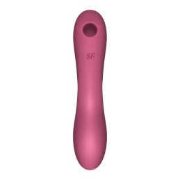 SATISFYER - CURVY TRINITY 3 ДВУСТОРОННИЙ ВАКУУМНЫЙ СТИМУЛЯТОР С ВИБРАТОРОМ