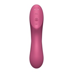 SATISFYER - CURVY TRINITY 3 ДВУСТОРОННИЙ ВАКУУМНЫЙ СТИМУЛЯТОР С ВИБРАТОРОМ