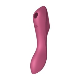 SATISFYER - CURVY TRINITY 3 ДВУСТОРОННИЙ ВАКУУМНЫЙ СТИМУЛЯТОР С ВИБРАТОРОМ