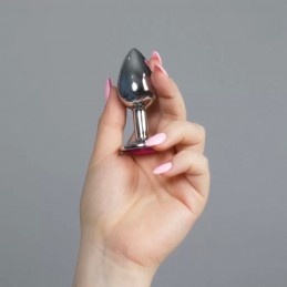 Buy SECRET PLAY - FUCHSIA JEWELLED METAL BUTT PLUG with the best price