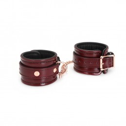 Buy Wine Red Leather Handcuffs with the best price