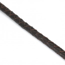 Buy Dark Brown Leather Handcrafted Whip with the best price