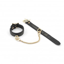 Buy Shining Girl - Handcrafted Leather Handcuffs with Rhinestones with the best price