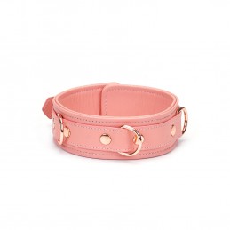 Buy Pink Dream Leather Collar with Leash with the best price