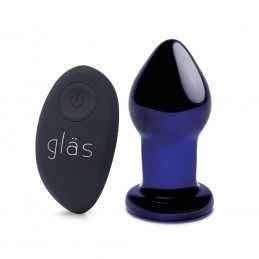 Glas - Rechargeable Remote Controlled Vibrating Butt Plug|ANAAL LELUD